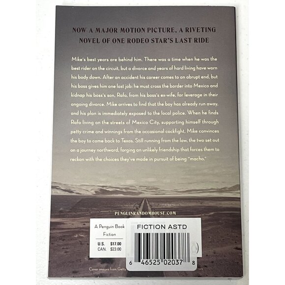 Cry Macho Novel by N Richard Nash Western Fiction Thriller Major Motion Picture - Picture 5 of 5